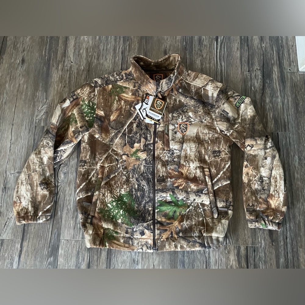 NWT Drake Non-Typical Windproof Silencer Fleece Jacket Realtree Camo 2XL - Picture 1 of 15